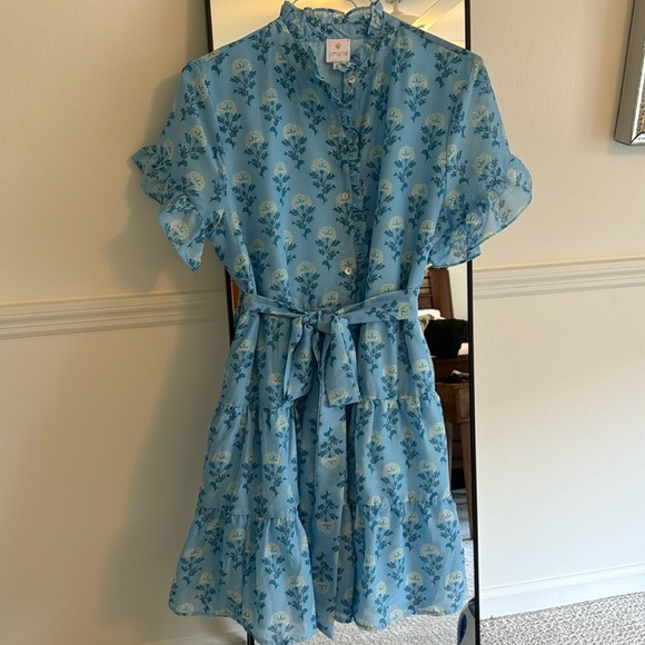 J.Marie blue dress size large - Picture 2 of 4